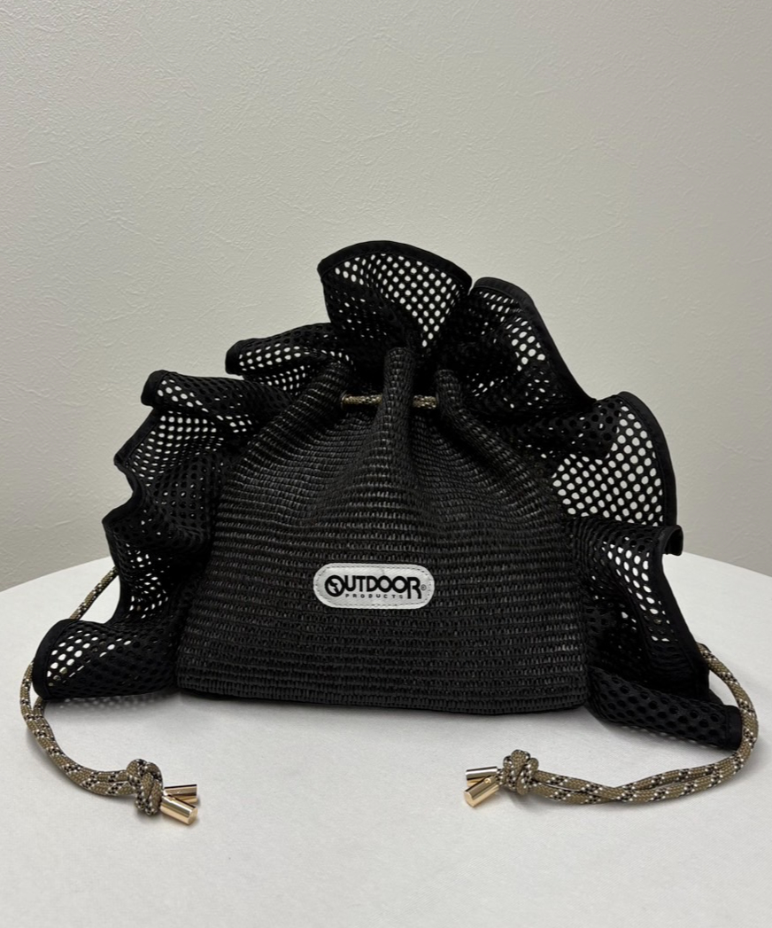 最終値下げ♡RISLEY♡outdoor♡Ruffled basket bag R2501-BFB32】Ruffled basket bag（1740889） | RISL