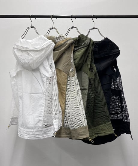 【R2601-FCV946】 Hooded tunic vest (1741051)
