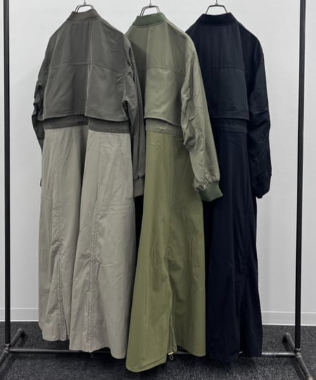 【R2601-LOP921】 Layered shoulder dress（1741024）