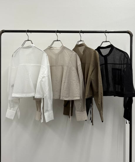 【R2501-SBL839】Short blouse（1740942）