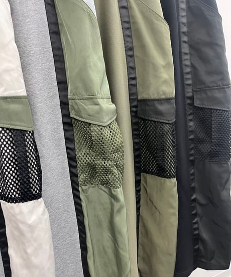 【R2601-BSK914】 Two-tone zip skirt（1741023）