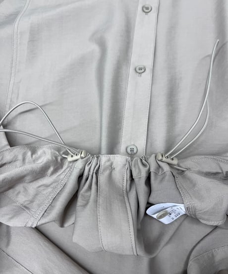 【R2601-DBL969】 Drawstring blouse  (1741084）