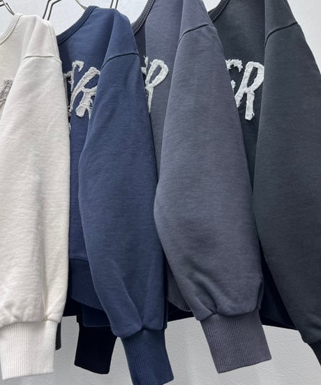 【R2603-APS1060】 Applique sweatshirt (1741144）