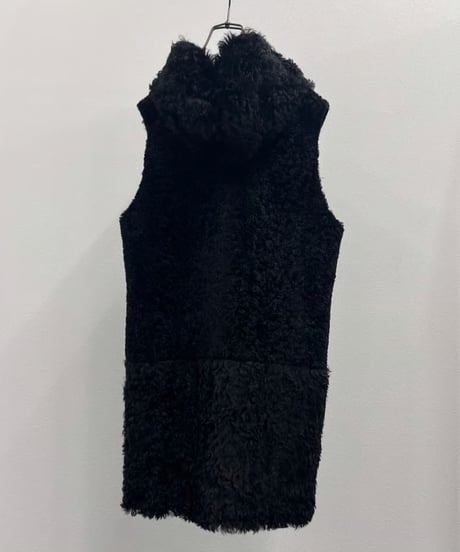 【R2503-RMF870】　Reversible mixed fur hoodie（1680054）