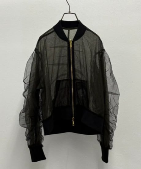 【R2501-RBZ807】Reversible mesh blouson (1740920)