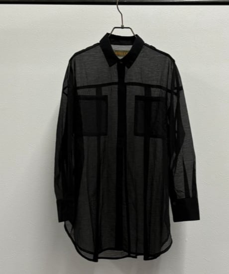 【R2501-SBL796】Sheer blouse (1740928)