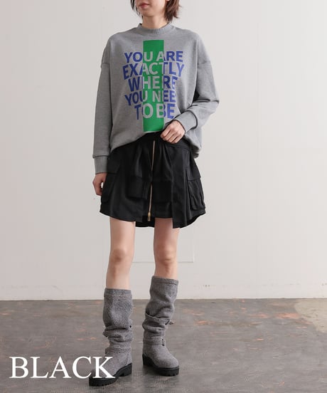 【R2403-MMS731】Cargo mini skirt (1740849)
