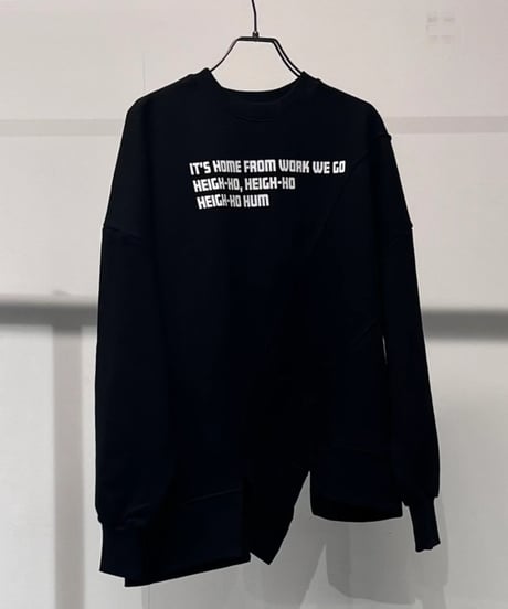 【R2501-BSW820】Asymmetry sweat (1740908)