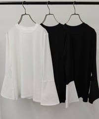 【R2303-CCS591】Broad crew neck cut sew (1740700)
