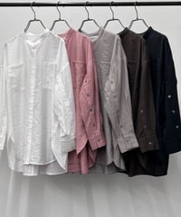 【R2601-SOS1066】 Slit sleeve shirt（1741147）