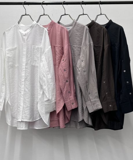 【R2601-SOS1066】 Slit sleeve shirt（1741147）