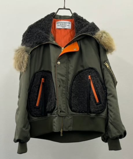 【R2503-BFM836】 Big hoodie MA-1（1680055）
