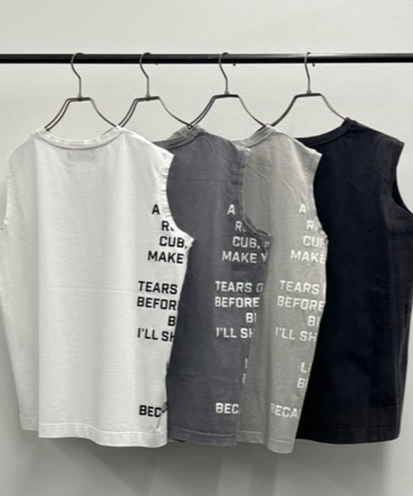 【R2501-LTP817】Logo tank top（1740935）