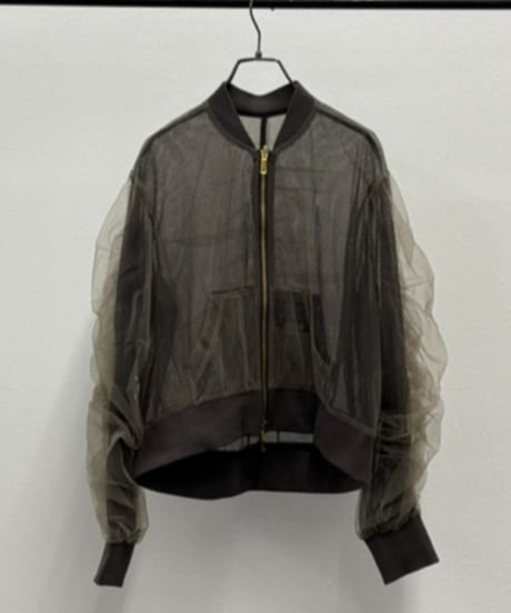 【R2501-RBZ807】Reversible mesh blouson (1740920)