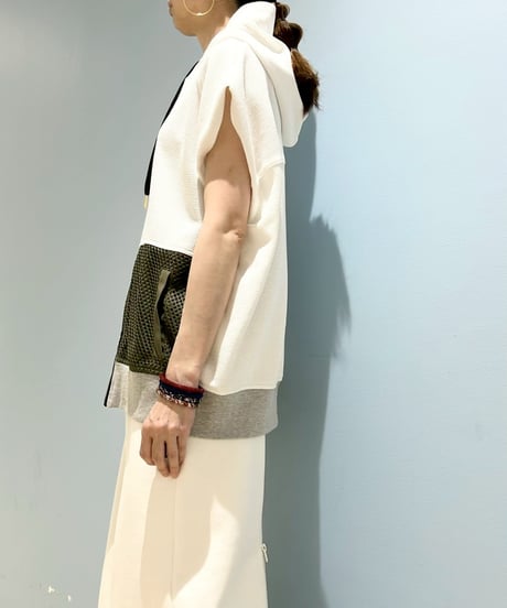 【R2501-MFC793】Military hoodie cut and sew (1740918)