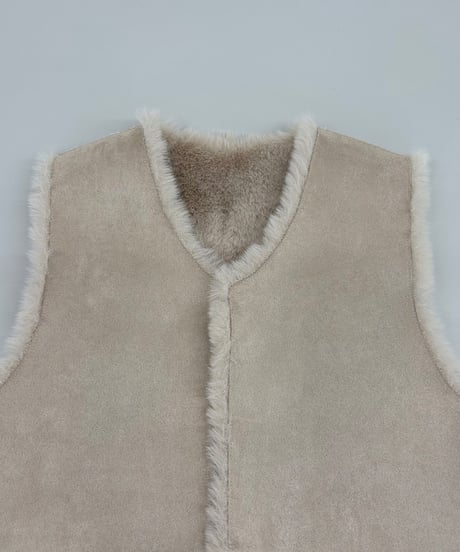 【R2503-RFV837】Faux rabbit fur vest（1680050）