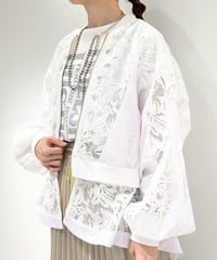 【R2501-RBZ802】２way lace blouson (1740919)