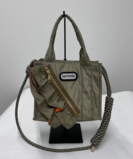【R2603-FTS61】 Mini frill tote bag (1741109）
