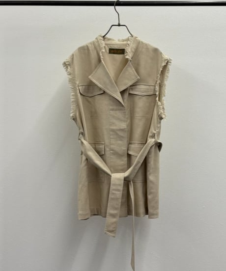 【R2501-SJK808】Sleeveless jacket (1740924)
