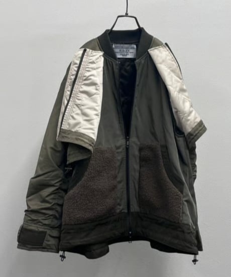 【R2503-RBZ887】 Layered blouson（1740997）