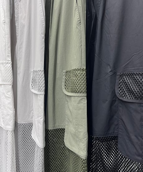 【R2601-MPT959】 Mesh panel cargo pants（1741078）