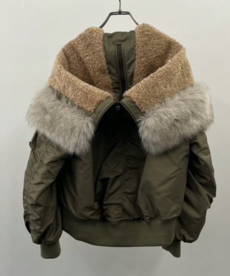 【R2503-BFM836】 Big hoodie MA-1（1680055）