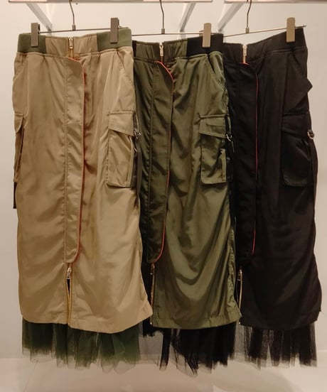 【R2403-MSK665】MA-1 skirt (1740799)