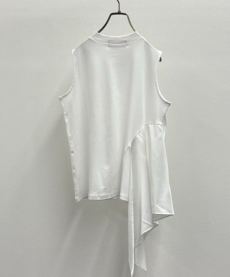 【R2501-FHC814】Frill high neck cut and sew（1740931）