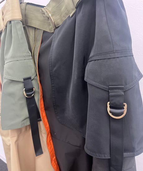 【R2601-LSK923】 Asymmetric military skirt (1741030)