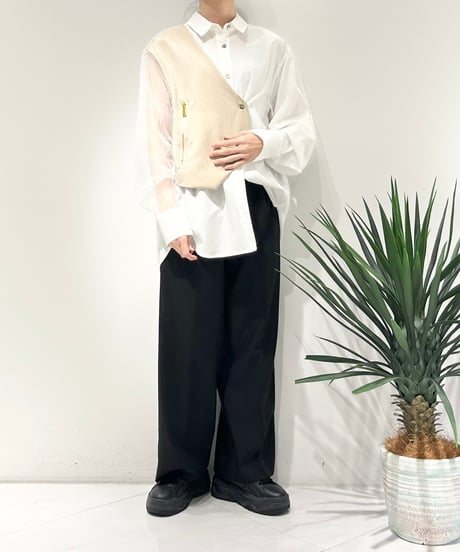【R2501-BSH761】Shirt with vest (1740876)