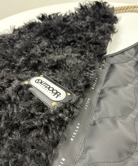 【R2503-FQB40】Triangle fur quilt bag（1740980）