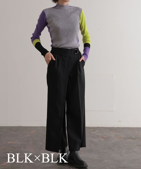 【R2403-SPT736】Wrapped pants (1740846)