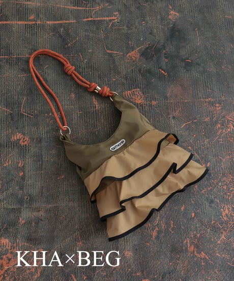 【R2403-FBG24】Tiered bag with frills　(1740820)