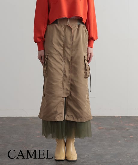 【R2403-MSK665】MA-1 skirt (1740799)