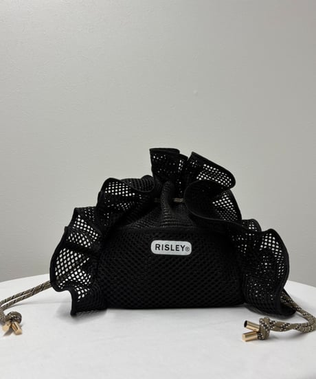 【R2501-BFB32】Ruffled basket bag（1740889）