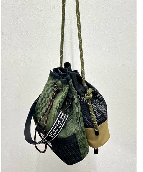 【R2601-MTB49】 Mesh double pochette（1741039）