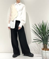 【R2501-BSH761】Shirt with vest (1740876)