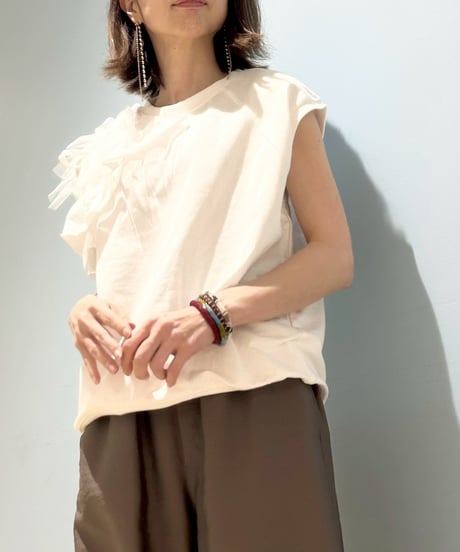 【R2601-FSW967】 Frill sweat shirt (1741082）