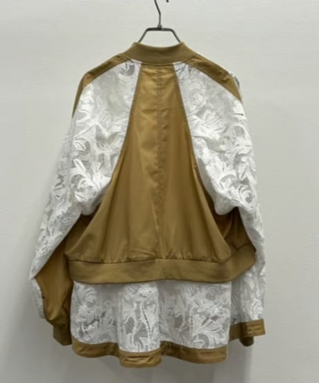 【R2501-RBZ802】２way lace blouson (1740919)