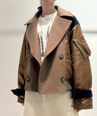 【R2503-QSC891】 Quilted short coat（1680061）