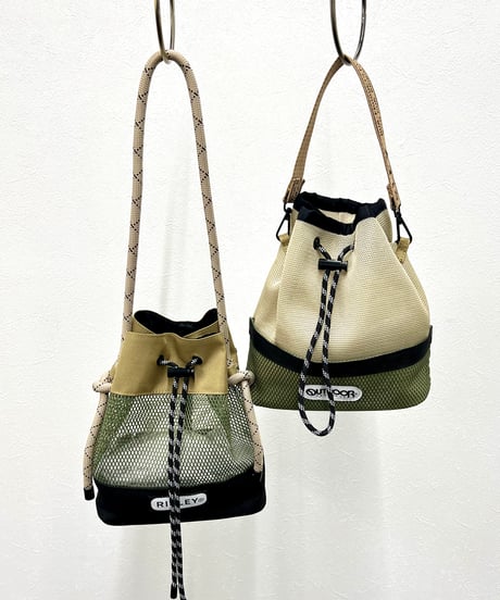 【R2601-MTB49】 Mesh double pochette（1741039）