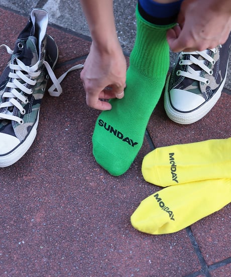 【R2403-LSC713】Socks SUNDAY(1740859)