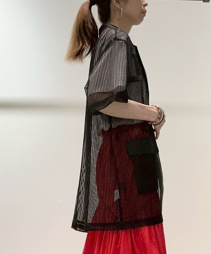 R2501-MJK838】Mesh jacket（1740943） | RISLEY off