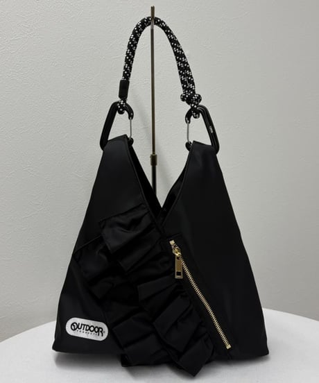【R2601-TFB37】 Triangle mini bag with frills（1740939）