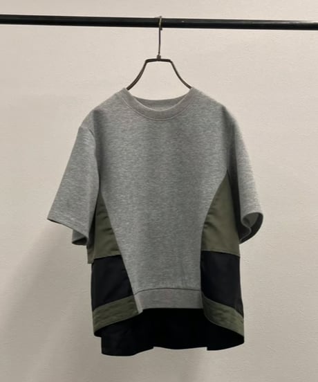 【R2501-BFC774】Tukc half sleeve pullover (1740897)