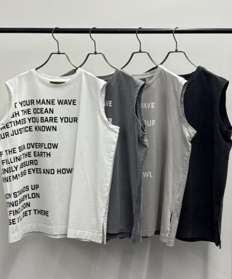 【R2501-LTP817】Logo tank top（1740935）