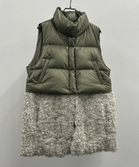 【R2503-DFV827】 2way down vest（1680048）