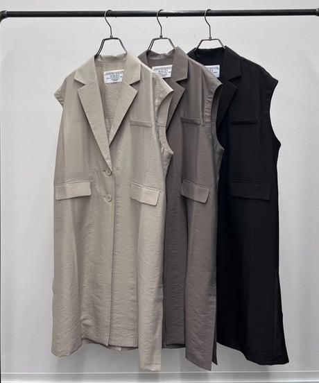 【R2601-TLJ996】 Long gilet  (1741087）