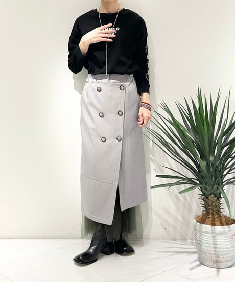 【R2501-ESK762】Wrap skirt (1740877)