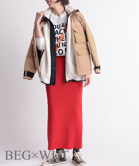 【R2403-DMP706】Shoulder water repellent mountain parka(1680040)